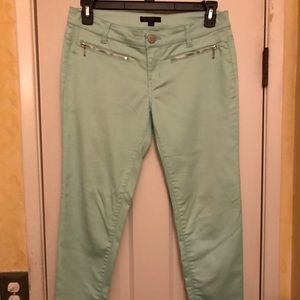 Fire Los Angeles Pants Size 1 Skinny Light Green